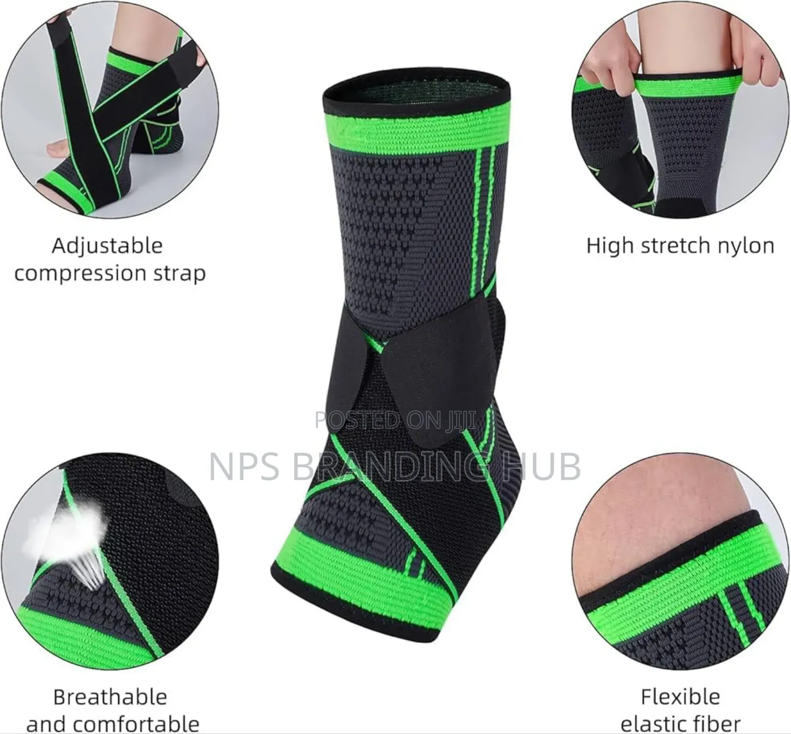 Heel Foot Ankle Support Wrap Zn