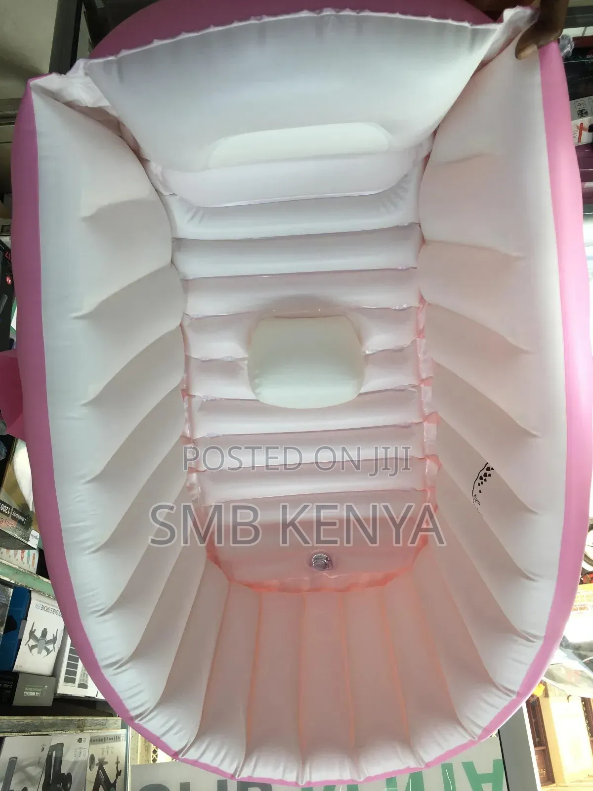 Foldable And Soft Inflatable Baby Bathhub