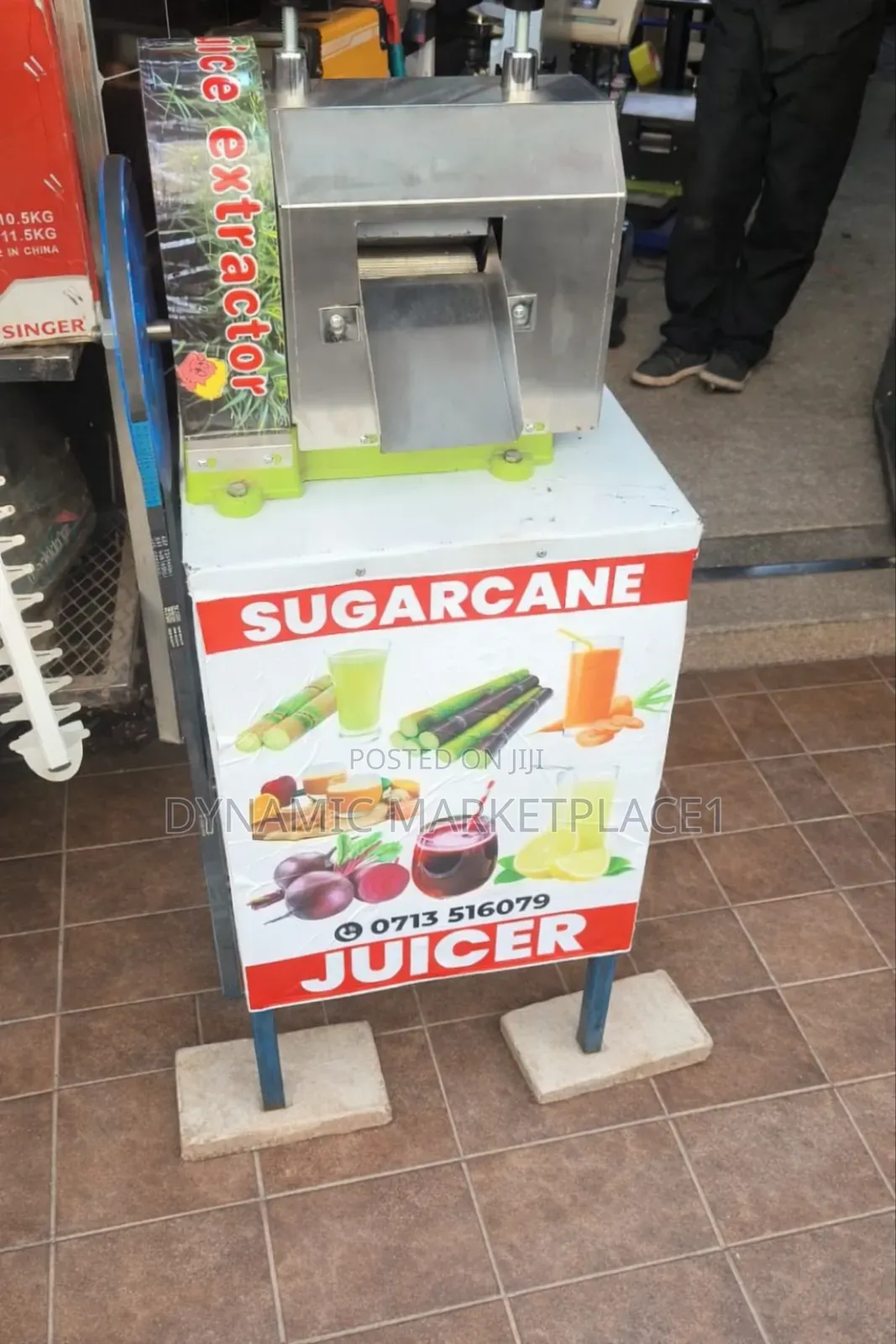 Sugarcane Juice Extractor Machine