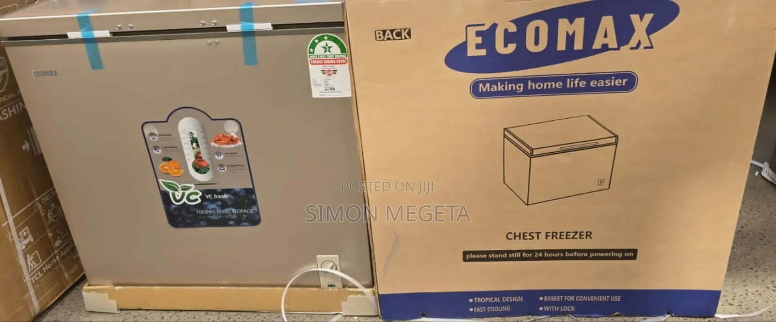 Ecomax 119 Litres Deep Freezer – Spacious Reliable.