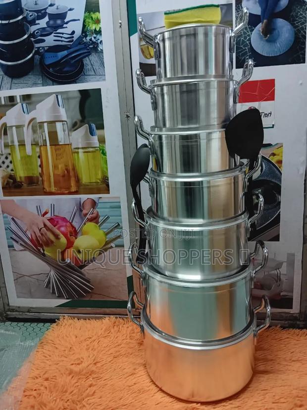 Stainless Steel Cooking Pot Set