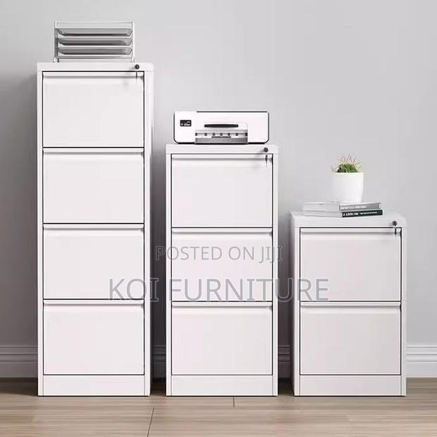 Office Cabinet; Four Drawers Steel Cabinet With Key Lock