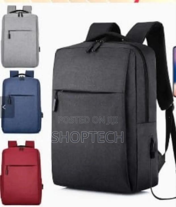 Modern Look Power Backpack Laptop Bag - thumbnail 2