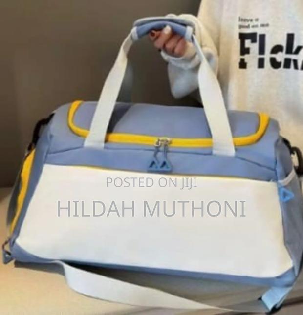 Leather Large Travel Duffle Spacious Design Bag - main view