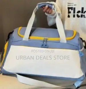 Leather Large Travel Duffle Spacious Design Bag