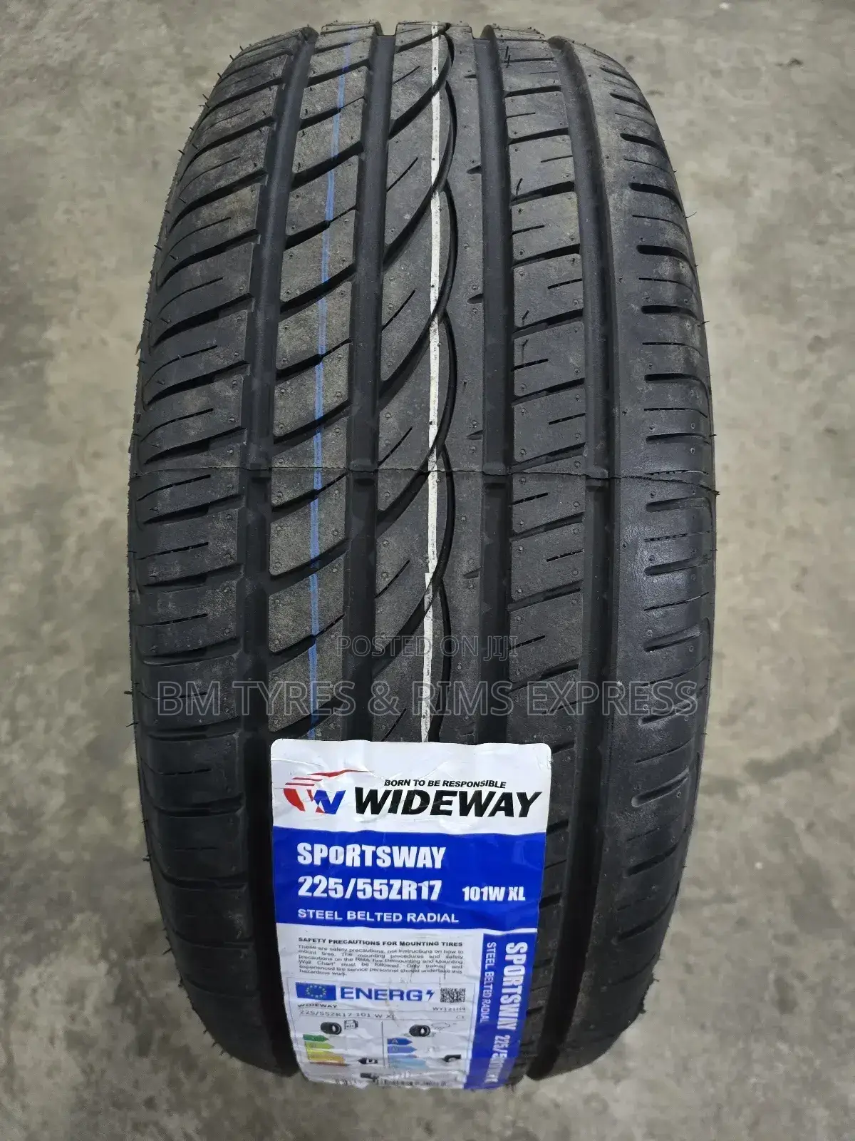 225 /55 R17 Wideway Tyres.