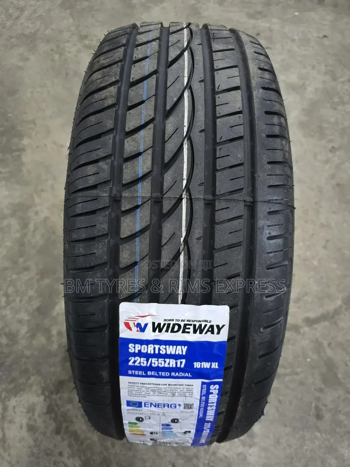225 /55 R17 Wideway Tyres.
