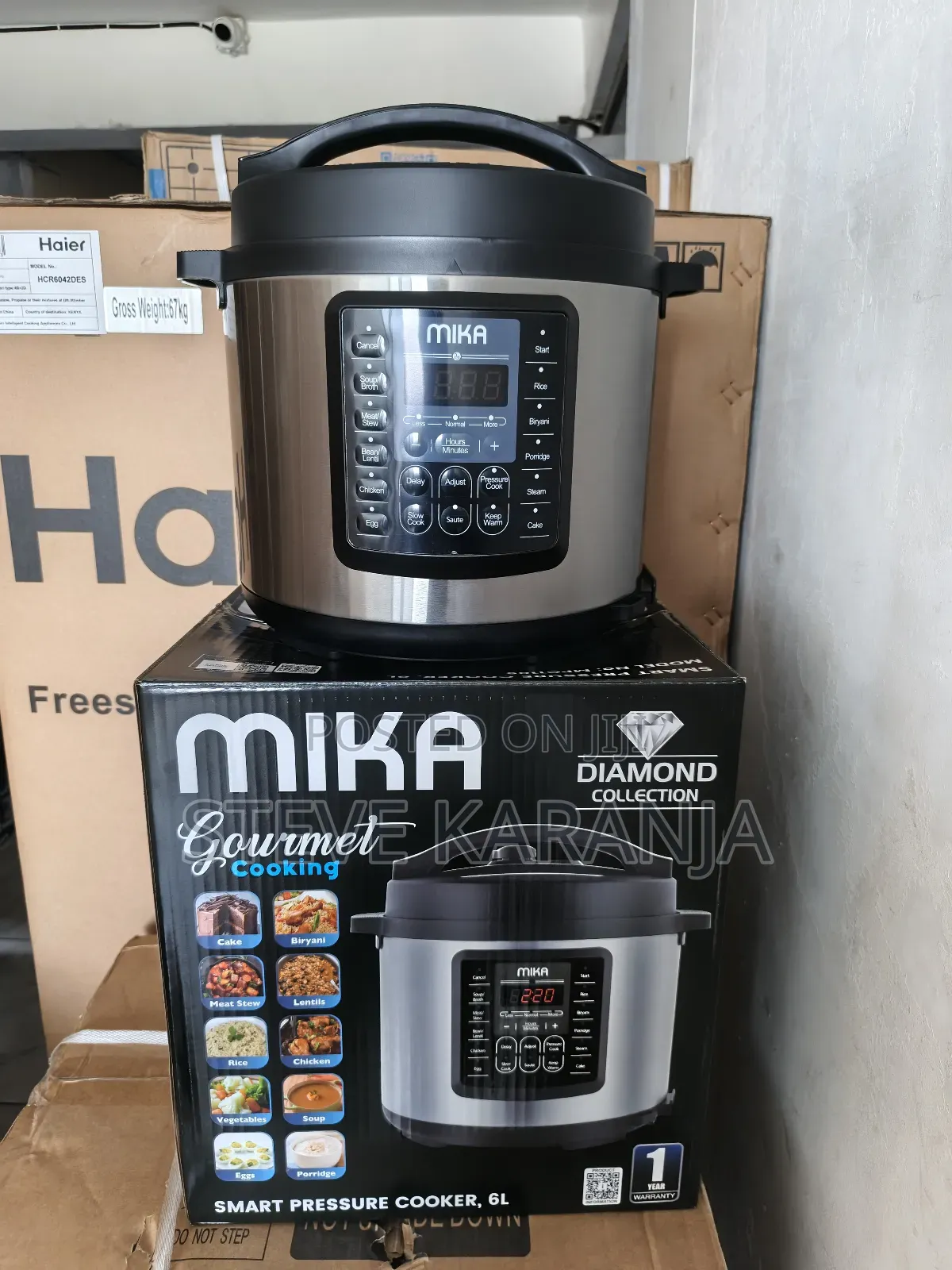 Smart Pressure Cooker 6l
