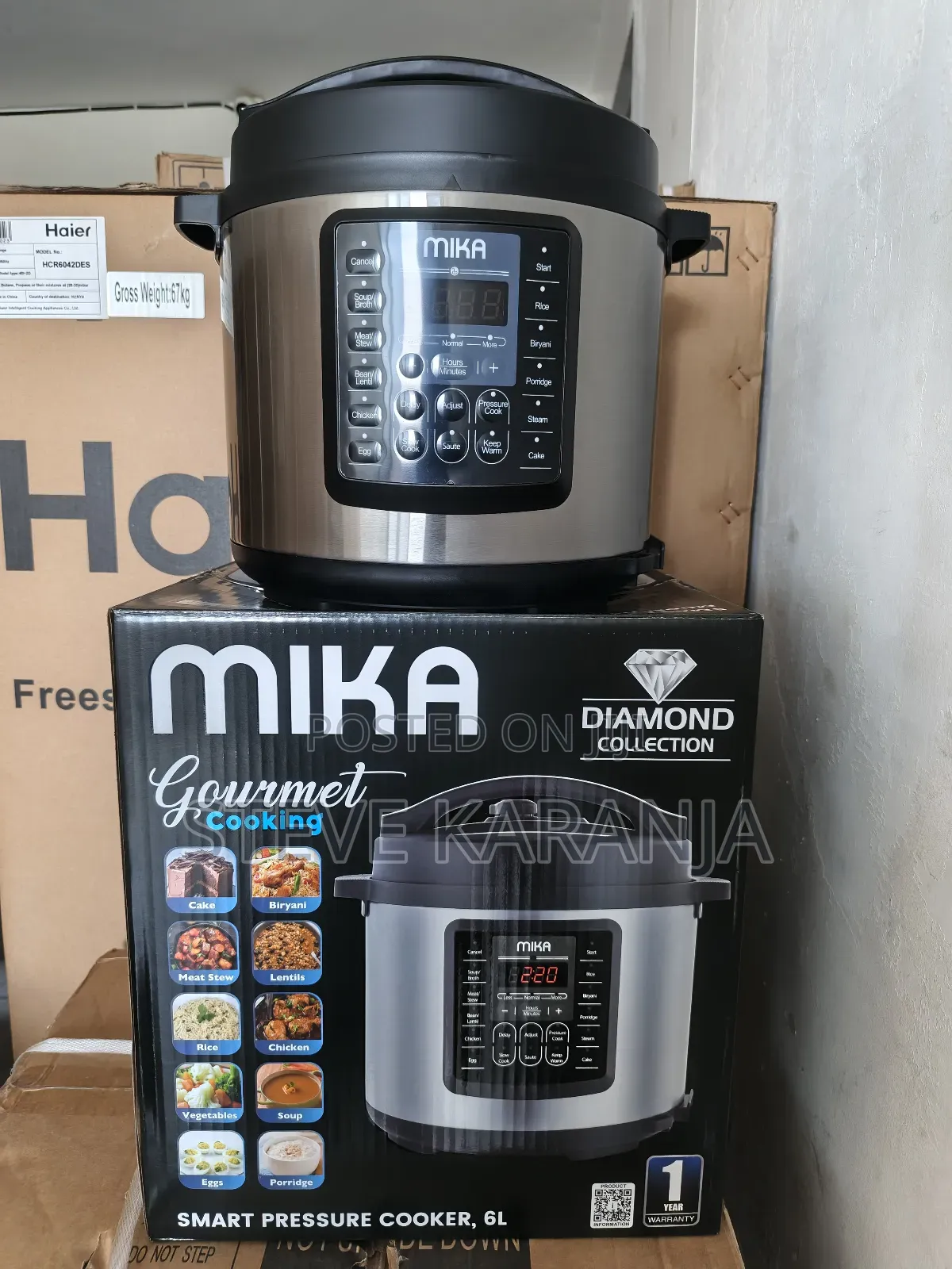 Smart Pressure Cooker 6l