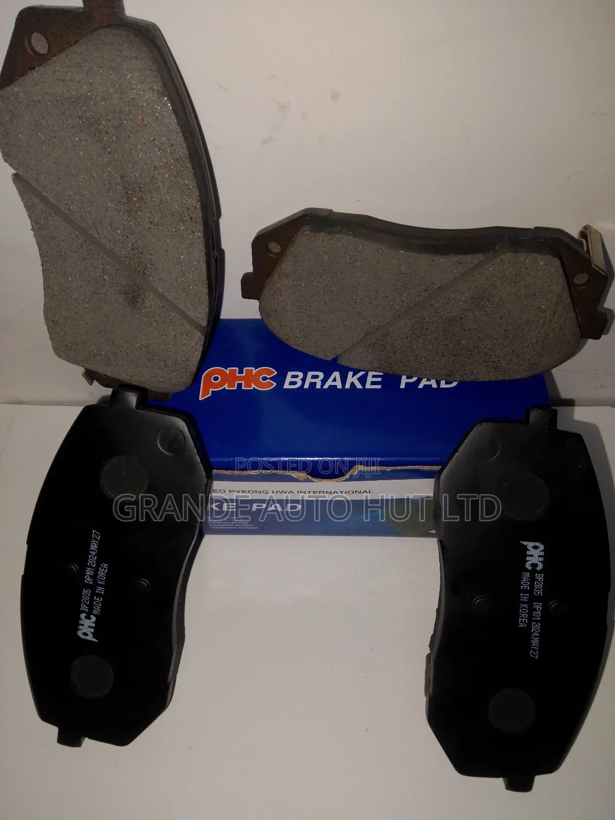 Front Brake Pads Hyundai Ix35 (Phc Brand)