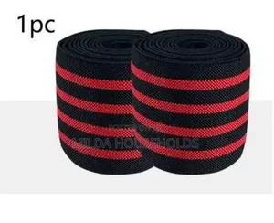 A Pair For Knee Wraps* Men Fitness Weight Lifting Elastic Bandage