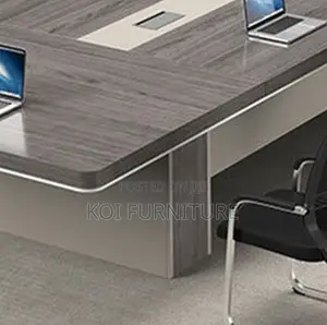Boardroom Table; 300cm Grey Executive Boardroom Table