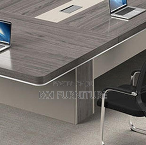 Boardroom Table; 300cm Grey Executive Boardroom Table - thumbnail 3
