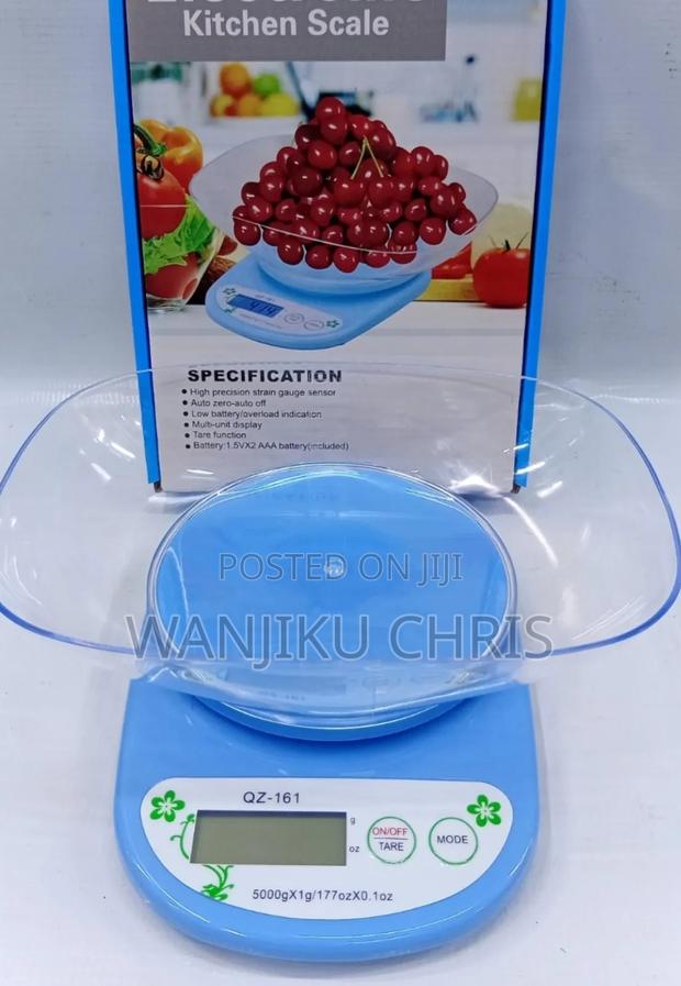 Electronic Kitchen Scale With Bowl