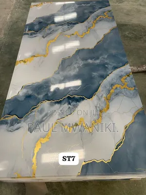 Pvc Marble Sheet Size: 1220x2440x3mm Available