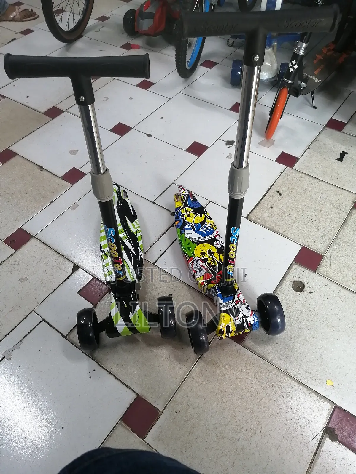 Kid Coloured Scooter