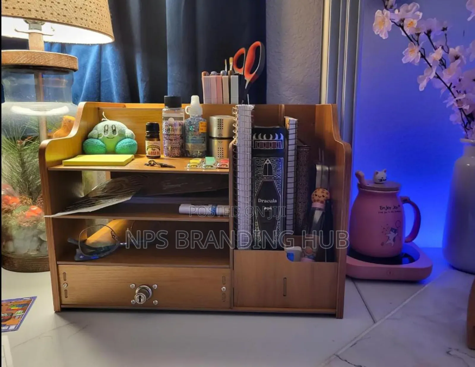 Bamboo Desk Organizer R.T