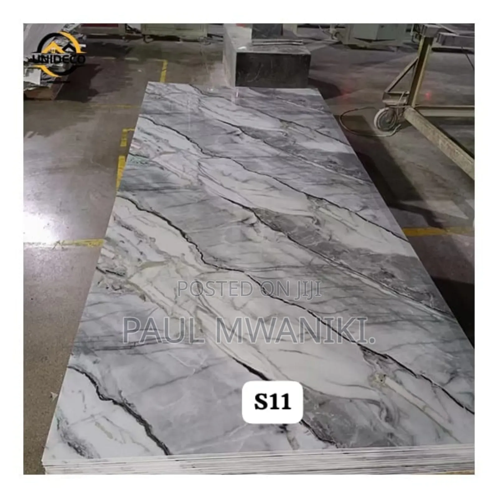 Pvc Marble Sheet Size: 1220x2440x3mm Available