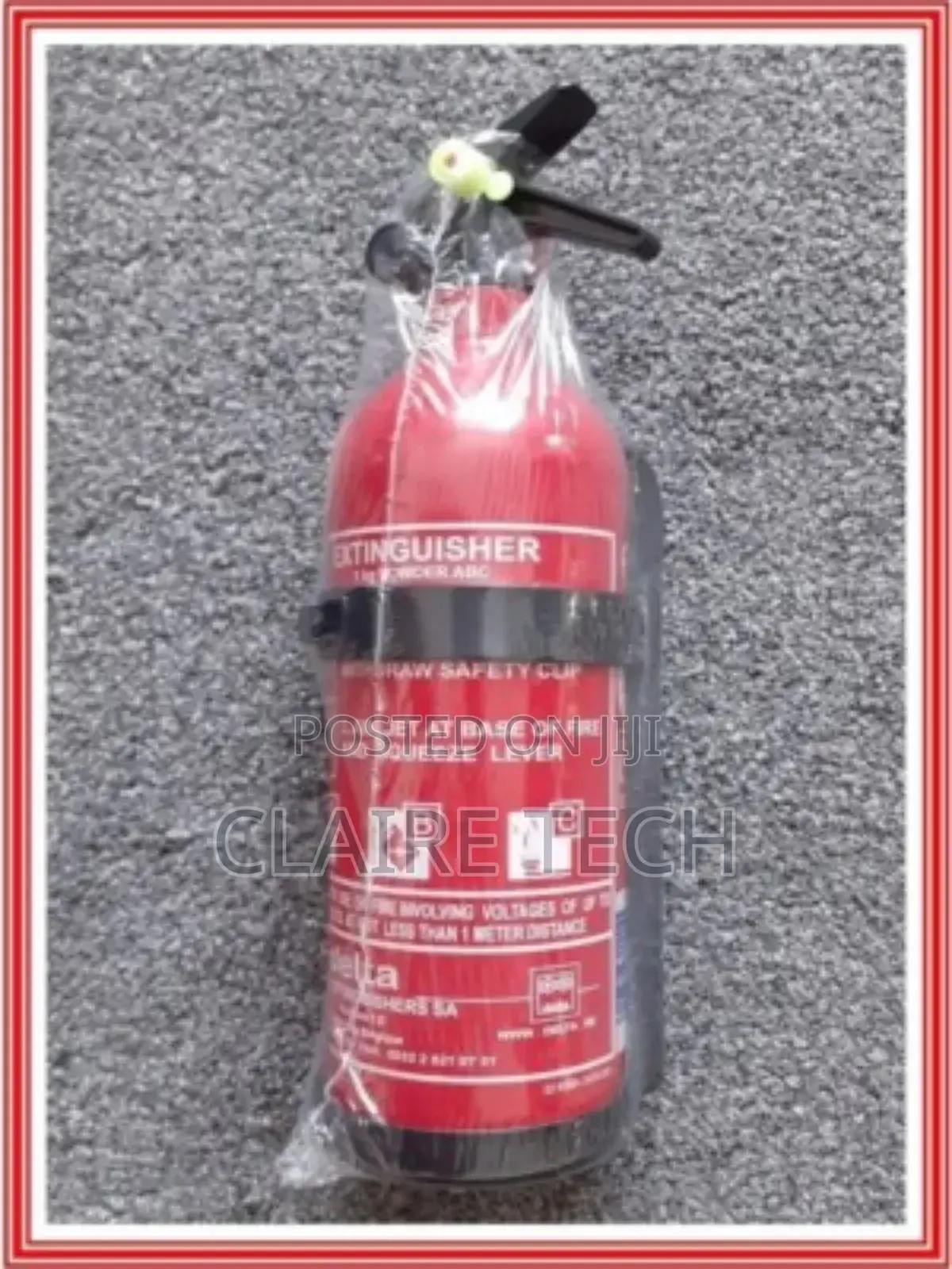 Heavy-duty 2kg Dry Powder Fire Extinguisher For Small Spaces