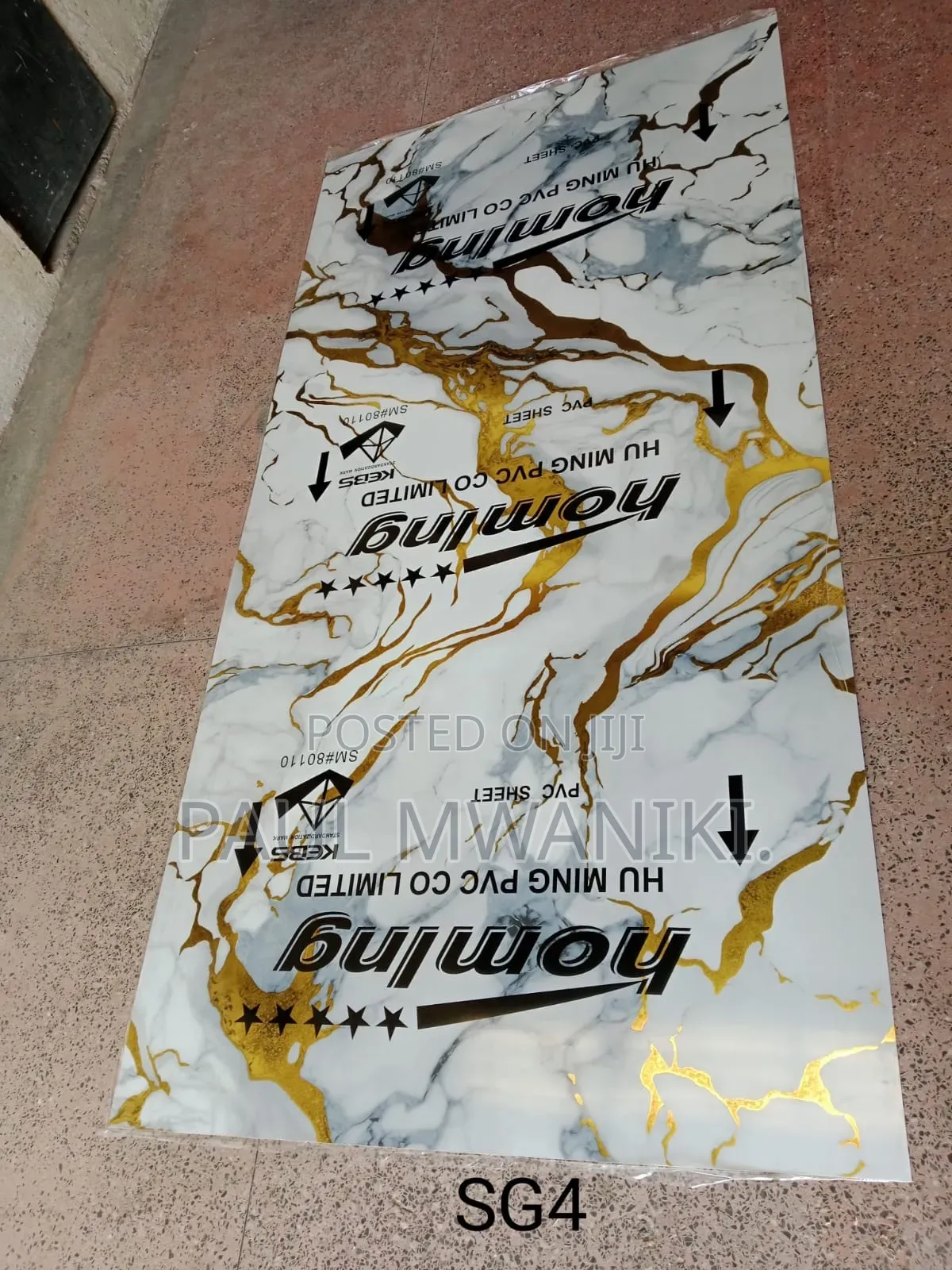 Pvc Marble Sheet Available Size: 1220x2440x3mm