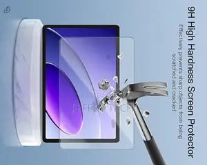Ajojo Glass Tempered Screen Protector for Tecno Megapad 10.1