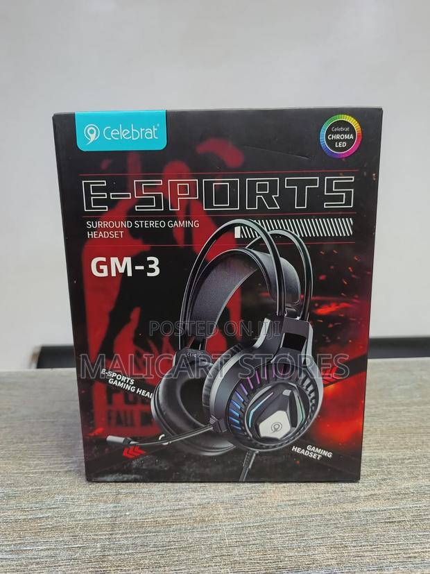 Celebrat Gm-3 Overhead Wired Gaming Headset - main view