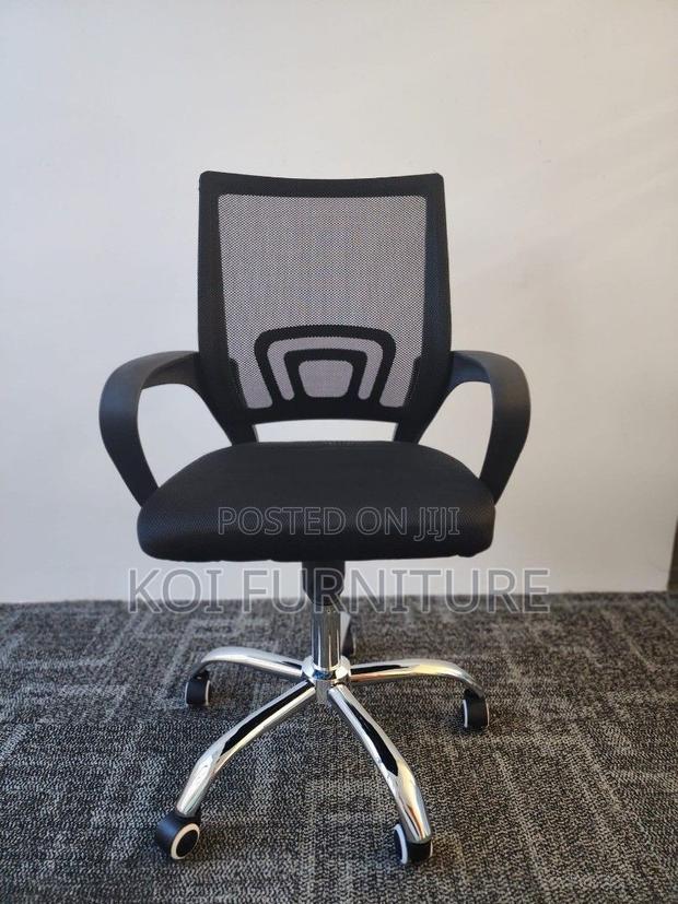Office Chair; Mesh Fabric Clerical Office Chairs