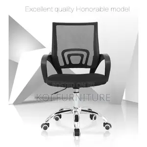 Office Chair; Mesh Fabric Clerical Office Chairs