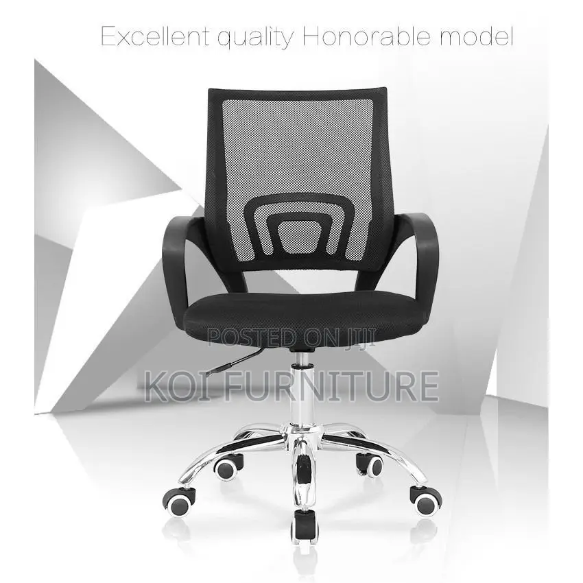 Office Chair; Mesh Fabric Clerical Office Chairs