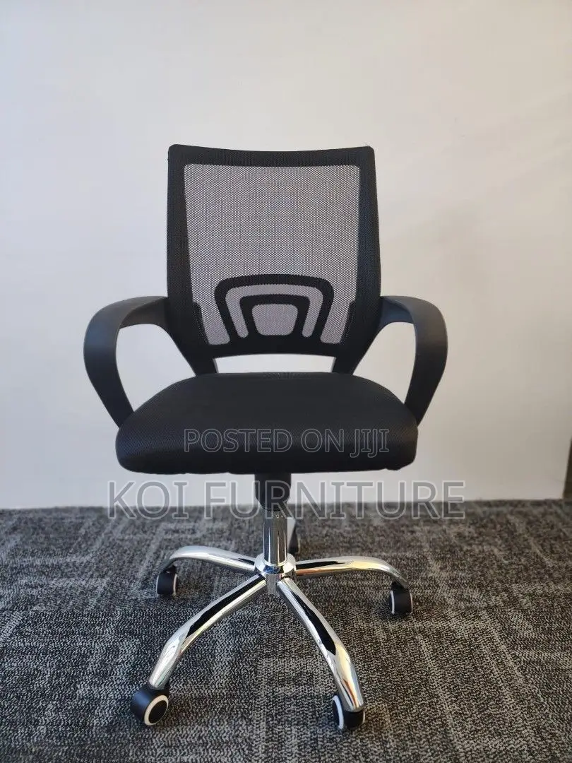 Office Chair; Mesh Fabric Clerical Office Chairs