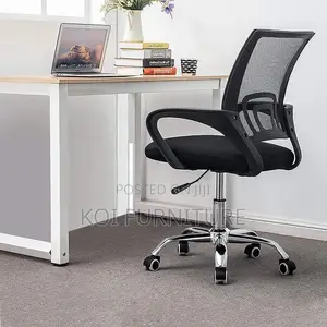 Office Chair; Mesh Fabric Clerical Office Chairs