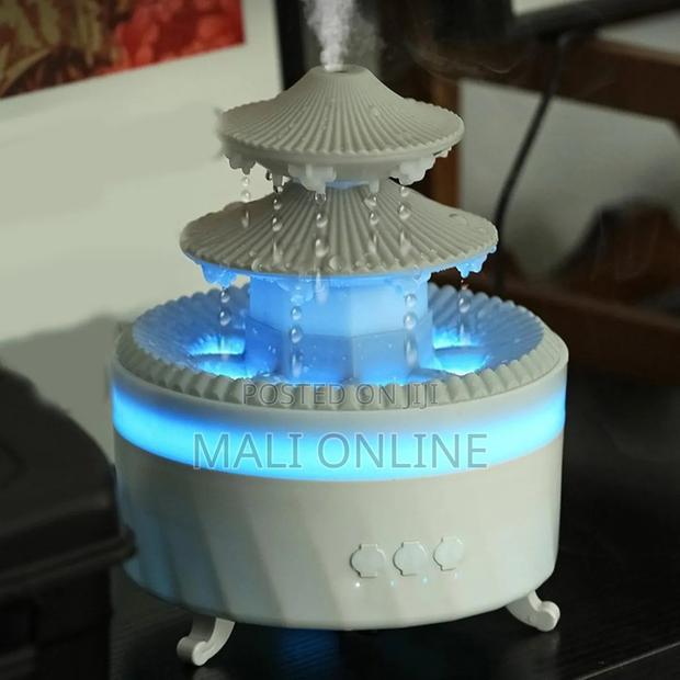 Raindrop Humidifier Essential Oil Diffuser 7 Color Led Mist Humidifier - thumbnail 2