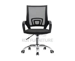 Office Chairs; Clerical Mesh Fabric Swivel Office Seat