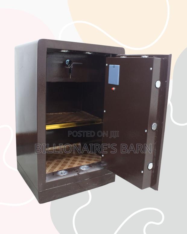 Fireproof Biometric Safe 70 Kg Programmable Keypad Dual Alarm Solution - thumbnail 4