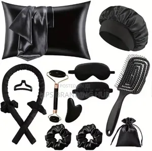 13pcs Satin Silk Beauty Sleep Set R.T