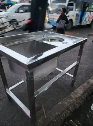 Stainless Steel Sluice Sink Size 1200mm by 550mm by 850mm