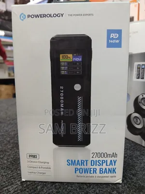 Powerology Smart Display Powerbank 2700mah