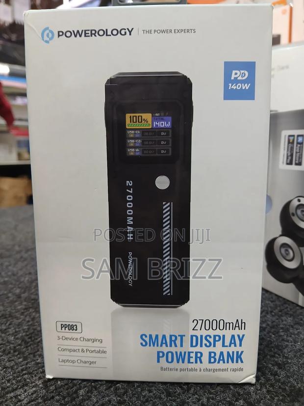 Powerology Smart Display Powerbank 2700mah