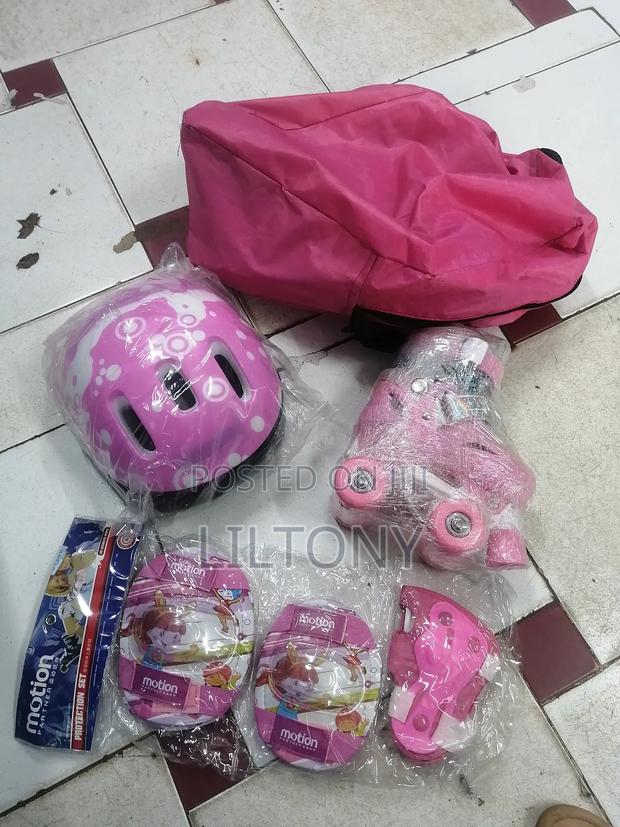 Kids Skating Shoes With Protective Gear - thumbnail 2