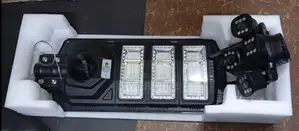 V380 Pro 3-Lens Flood Light Solar CCTV PTZ Camera-4g or Wifi Enabled