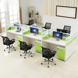 Office Workstation; Two Users Square Office Workstation