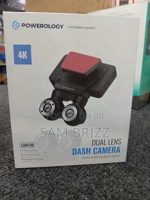 Powerology Dual Lens Dash Camera