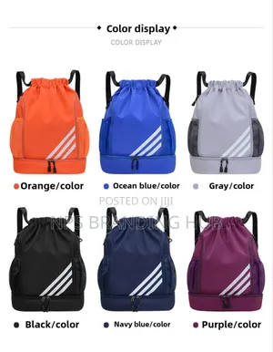 Sport Backpack Travel Outdoor Waterproof Swimming Fitness Bag Rt