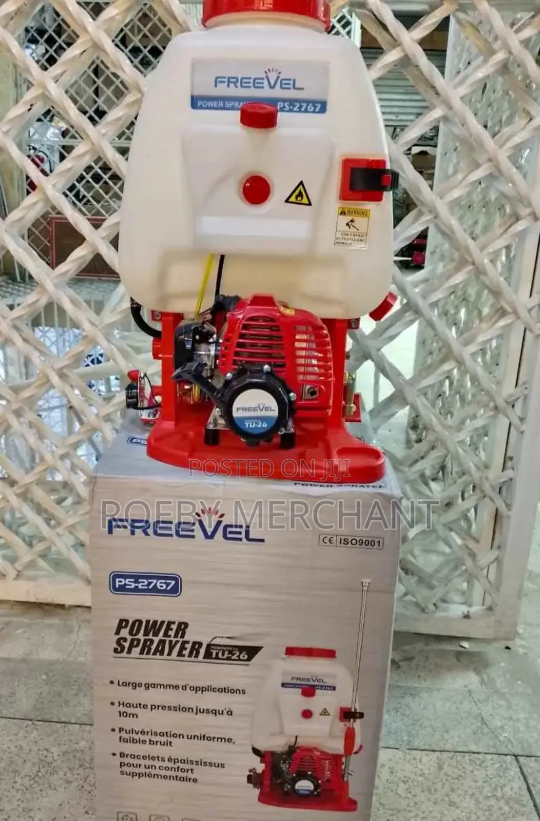 Powered Gasoline Knapsack Sprayer/Freevel Knapsack Sprayer