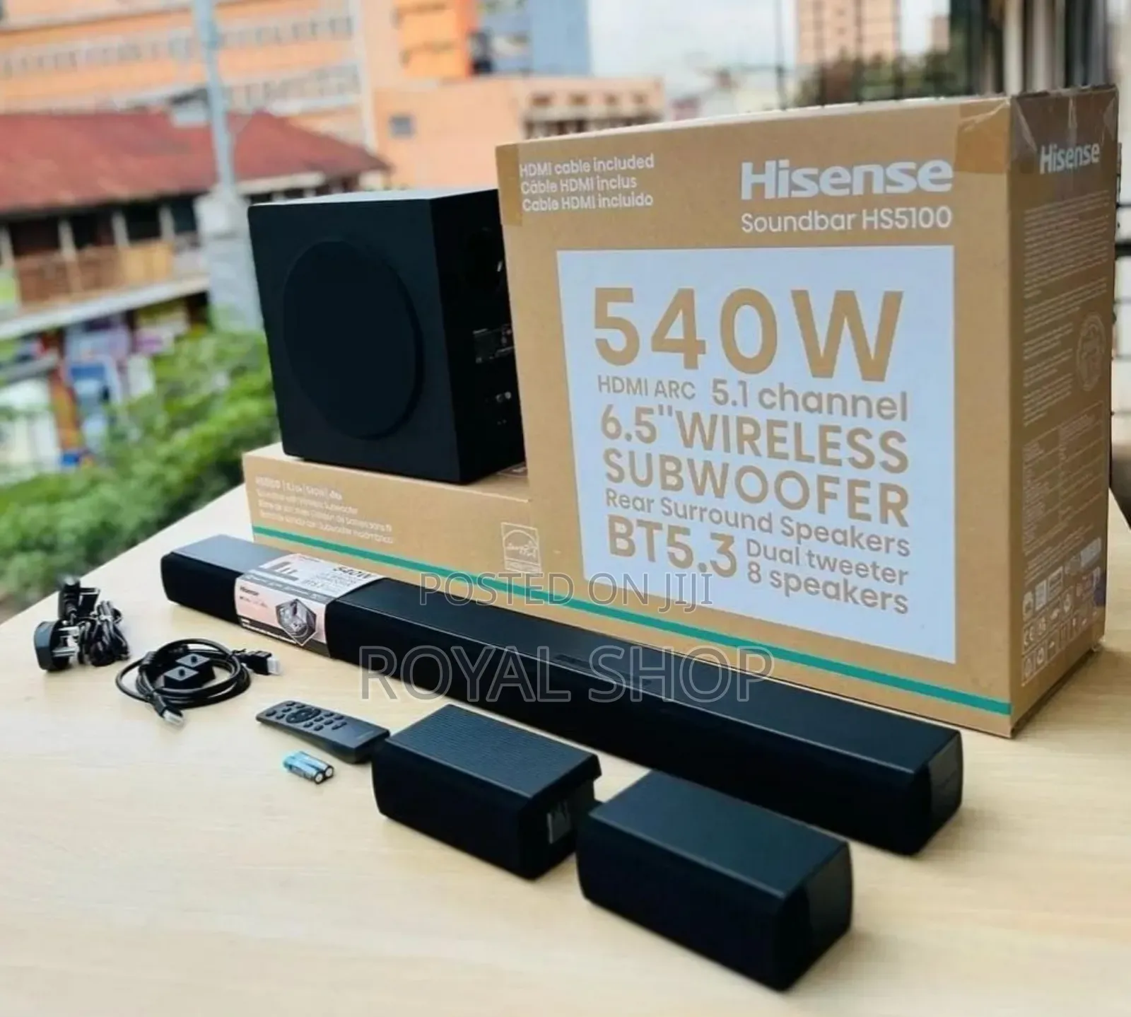 Hisense Soundbar 5.1channel