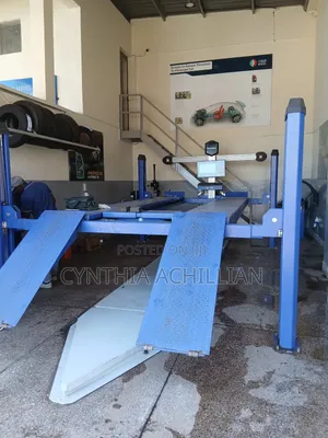 Wheel Alignment Machine With 4post Lift