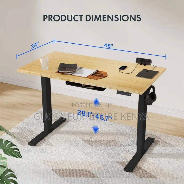 1400mm Electric Sit Stand Office Table