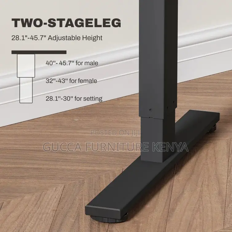 1400mm Electric Sit Stand Office Table