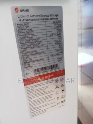 5.12kwh, 51.2v Srne Lithium Battery
