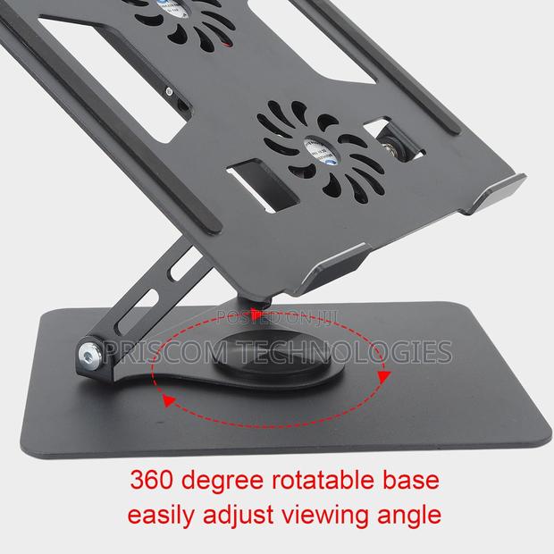 Yl-906 Laptop Stand Cooling For Phone, Tablet, Laptop, Rotatable Base